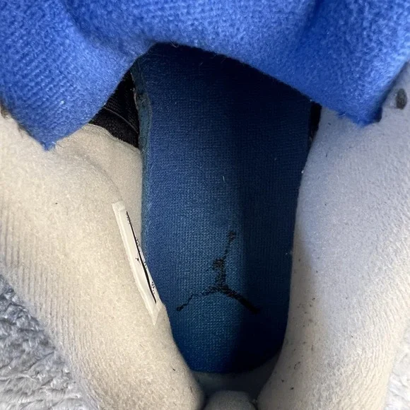 Men's Nike Air Jordan Retro 4 'Motorsport Alternate' 308497-006 Black Blue Sz 10 - Picture 11 of 12